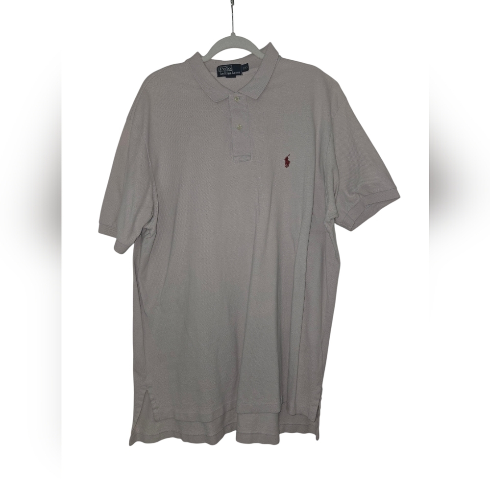 Polo Ralph Lauren Men's Gray Short Sleeved Shirt Size XXL